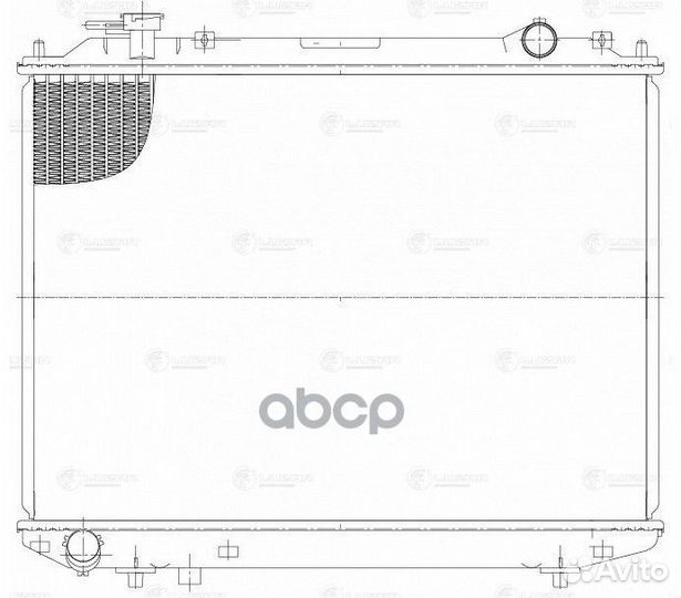 Радиатор охлаждения LRC2501 luzar