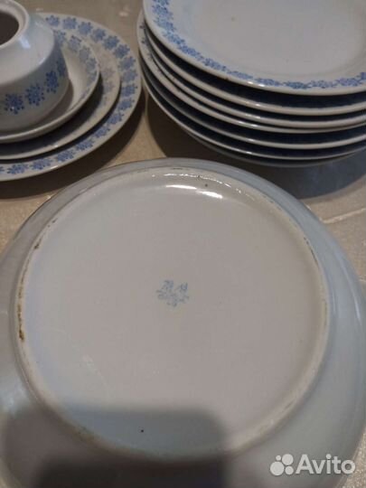 Столовый сервиз времени ссср, зарубежного пр