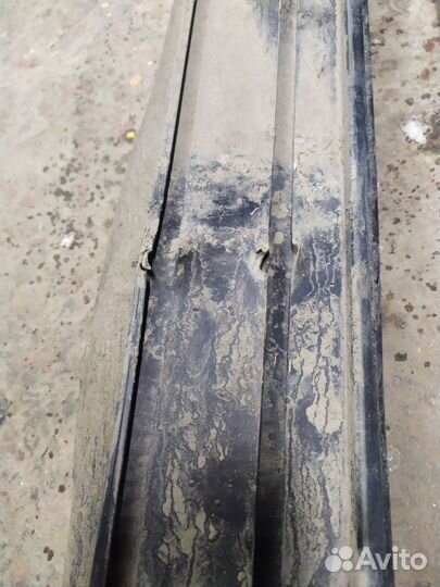 Пороги подножки алюминиевые