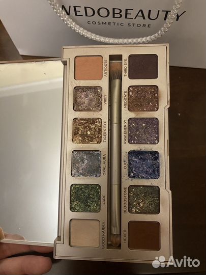 Палетка теней urban decay stoned
