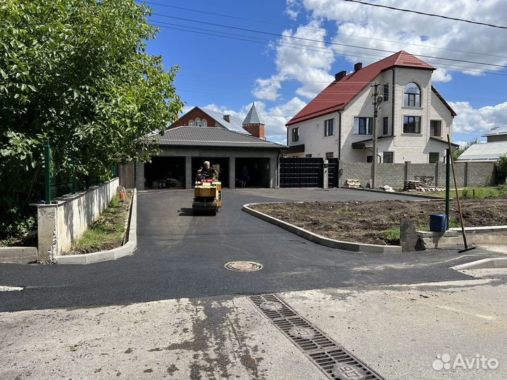 Асфальтирование укладка асфальта ямочный ремонт