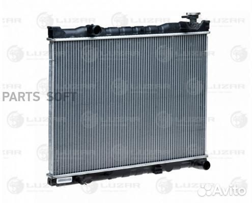 Радиатор охлаждения Киа Соренто 06- дизель МКПП