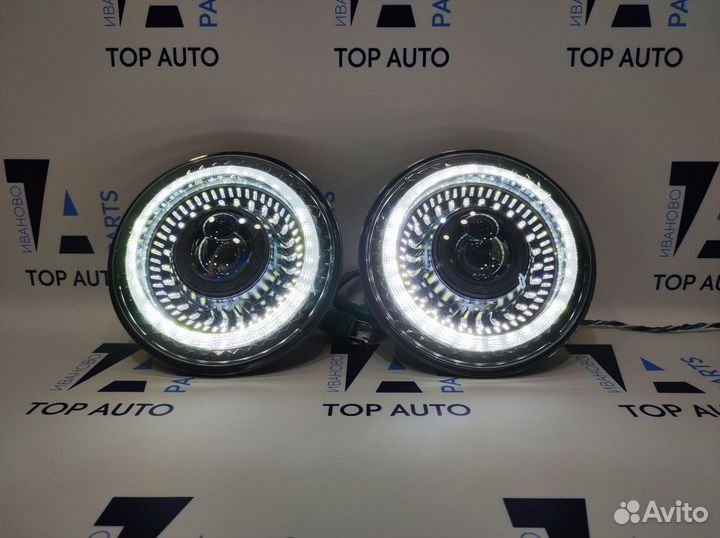 Фары Нива, УАЗ Premium LED Cyclope с анимацией