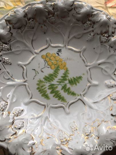 Блюдо коллекцыонное Есть потертости