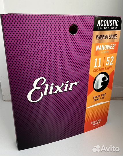 Струны для акустической гитары Elixir 1152