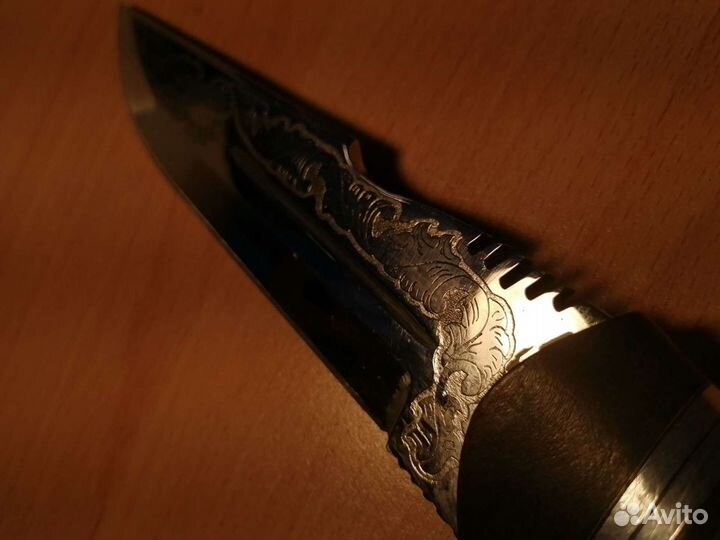 Охотничий нож ручной работы