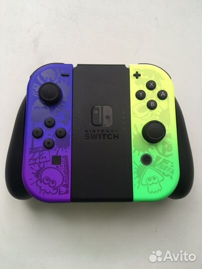 Nintendo Switch Oled Splatoon 3 / прошитый / идеал