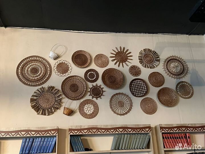 Плетеное панно