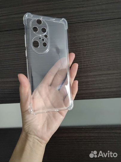 Чехол на Huawei p50 pro силиконовый противоударный