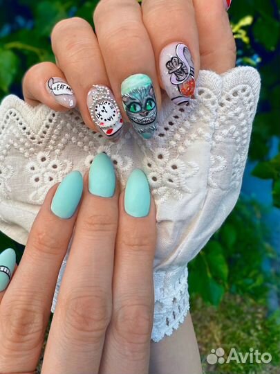 Маникюр, гель лак, наращивание ногтей