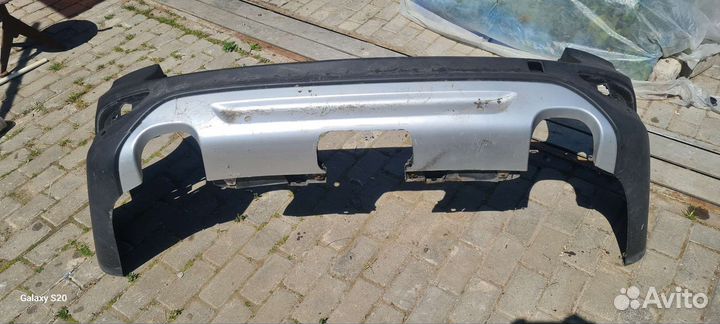 Бампер задний volvo xc70