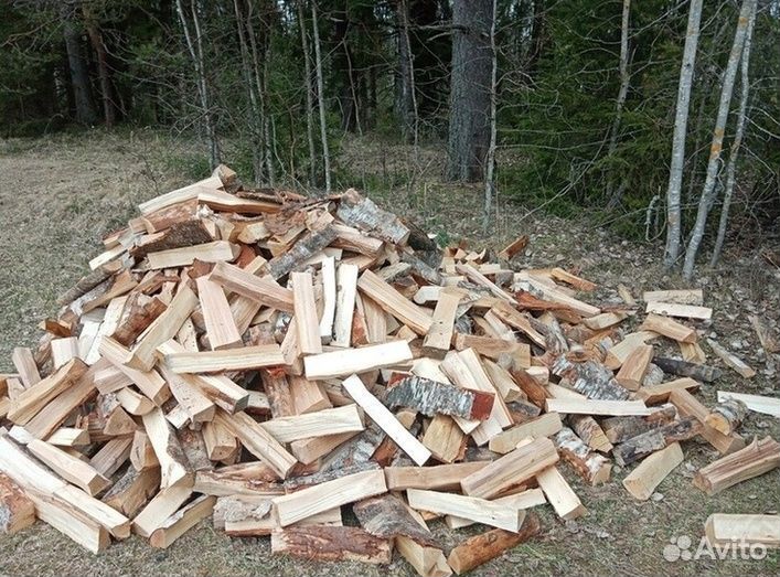 Дрова колотые ольха