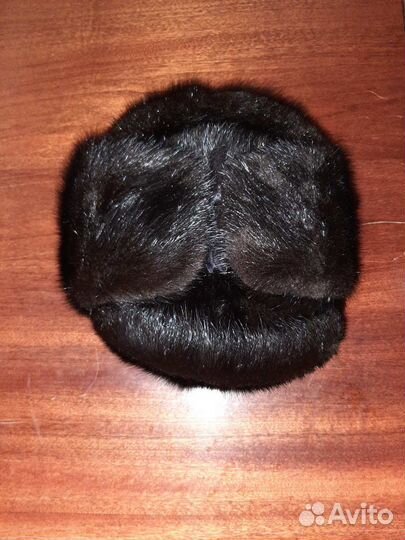 Норковая шапка мужская