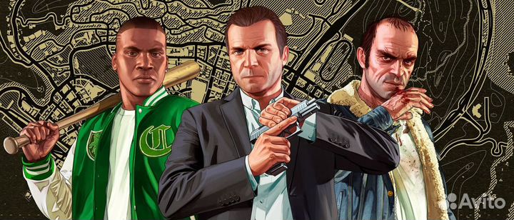 GTA 5 Premium Edition PS4/PS5 на русском