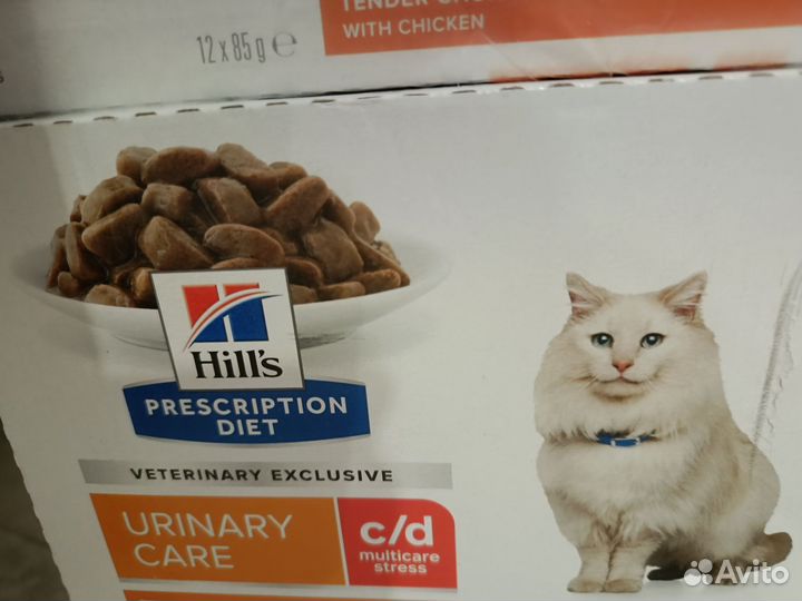 Влажный корм уринарий хилс