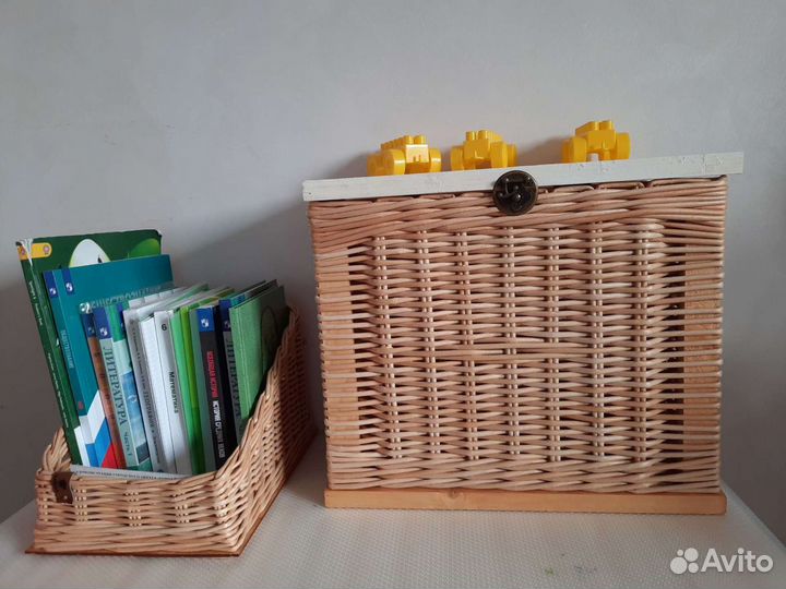 Сундук плетеный