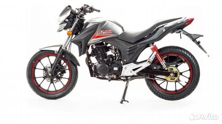 Мотоцикл motoland (мотоленд) flash 200 серый