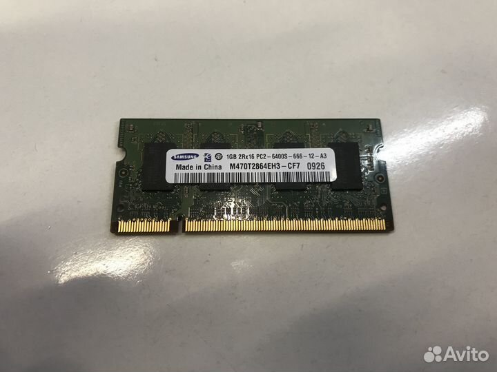 Оперативная память для ноутбука DDR2