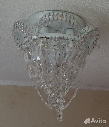 Люстра хрустальна