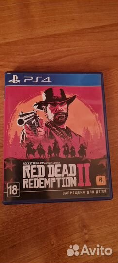 Red dead redemption 2 ps4 диск