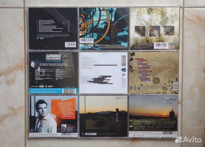ATB / Armin Van Buuren / Delerium / Tiesto / CD
