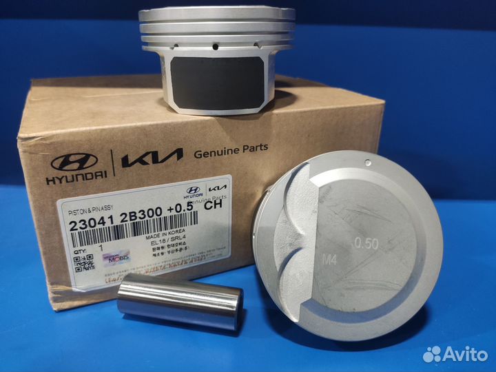 Поршень двигателя 1.6 G4FC