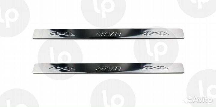 Накладки на пороги Нива 4х4 Урбан Легенд 3 дв