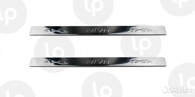 Накладки на пороги Нива 4х4 Урбан Легенд 3 дв