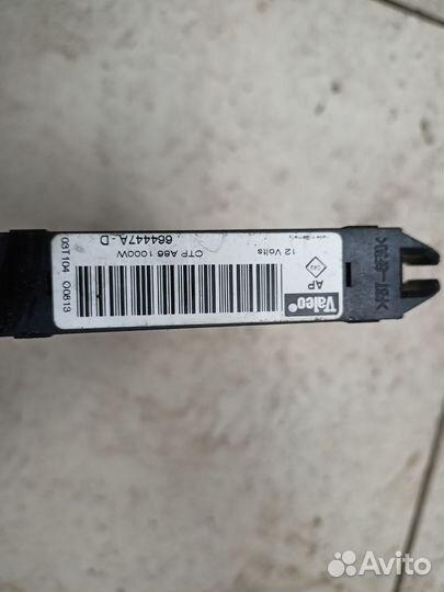 Рено радиатор отопителя салона электрический