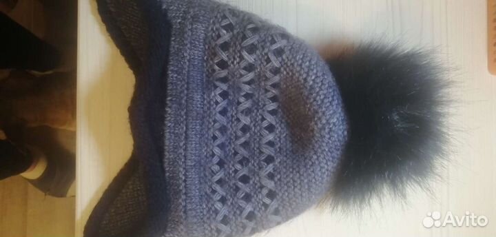 Шапка зимняя для девочки 52 54