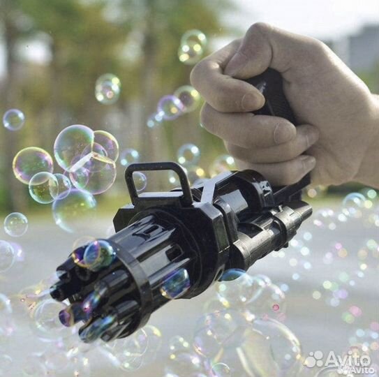 Пушка мыльные пузырки
