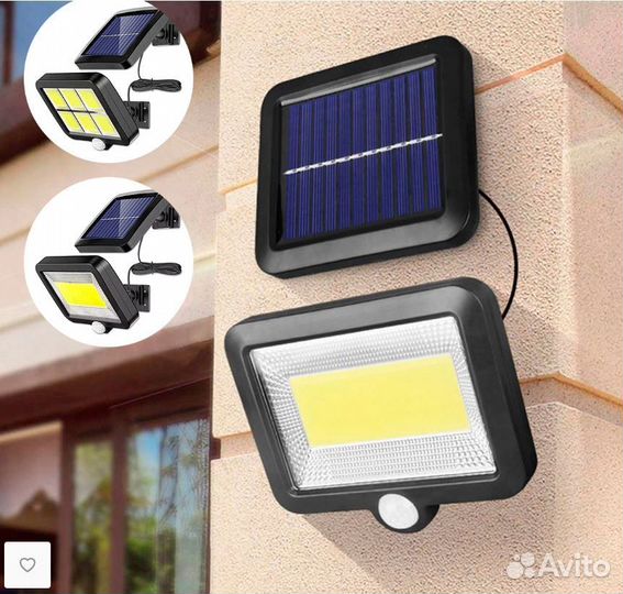 Светодиодный уличный светильник на солнечной батар