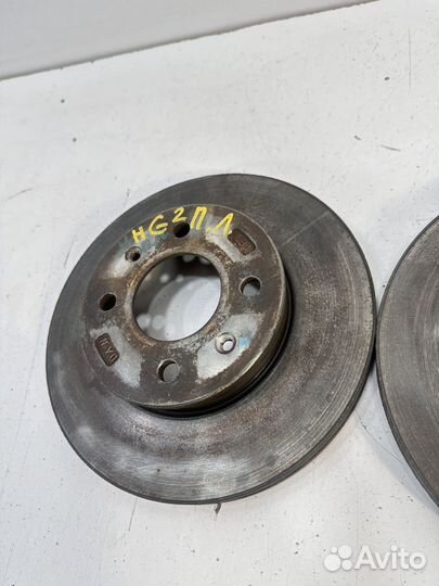 Hyundai Getz передние тормозные диски