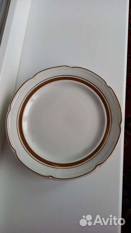 Тарелки мелкие, 20 см, СССР