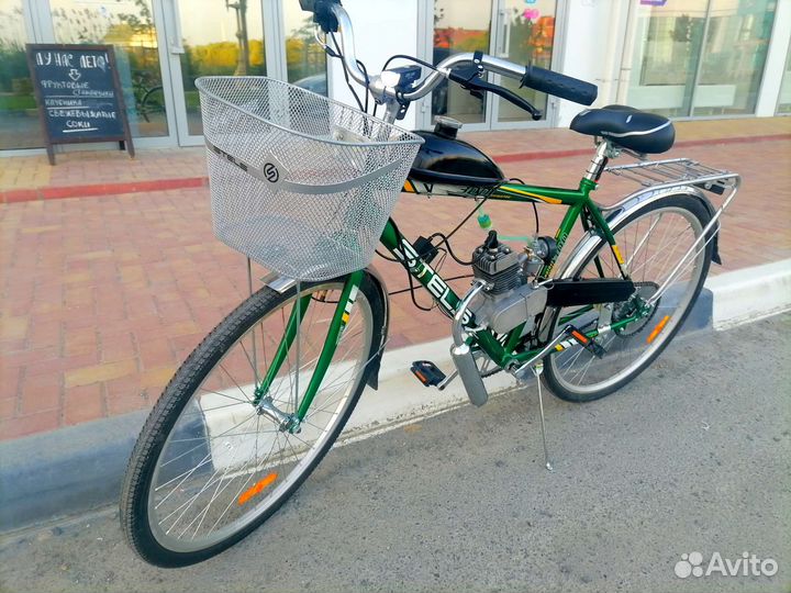 Велосипед с мотором F50 новый