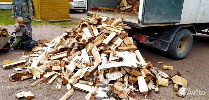 Дрова качественные от 1 куба любых древесных пород