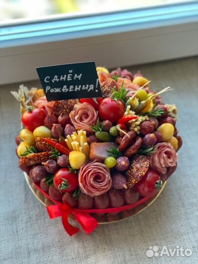 Мужские съедобные букеты