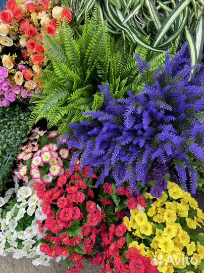 Искусственные цветы декаративные