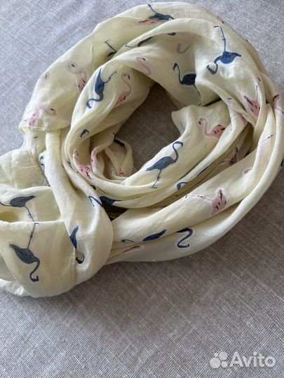 Платок/палантин Италия фламинго