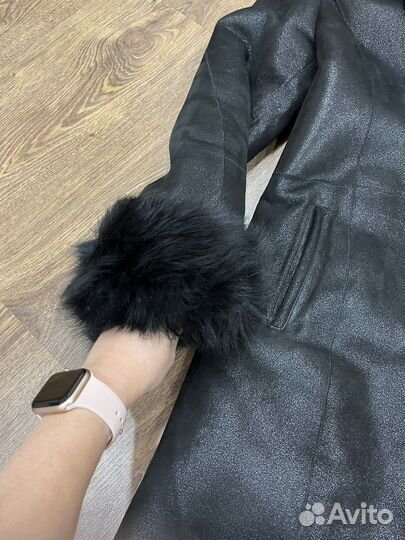 Дубленка натуральная женская 48