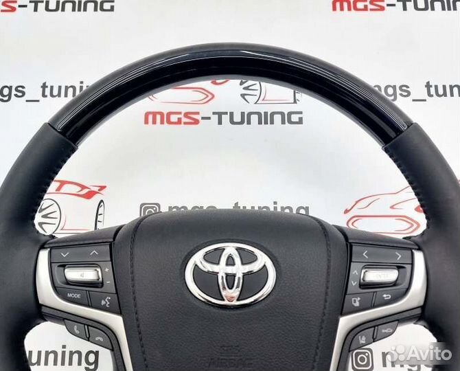 Руль Land Cruiser 200 07-15 стиль рестайлинг 2016+