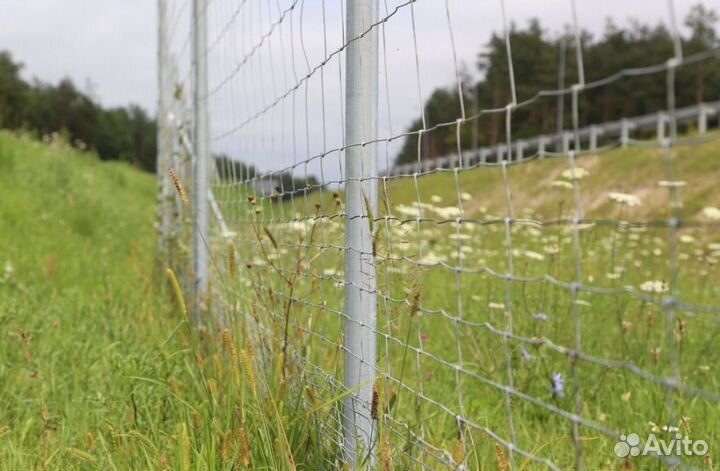 Сетка для ограждений, шарнирная 50метров