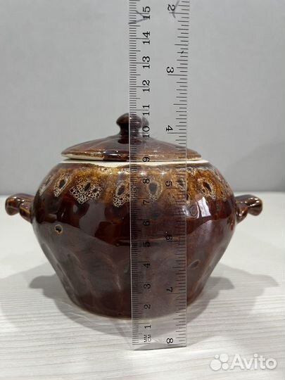 Горшок для запекания глиняный 750мл