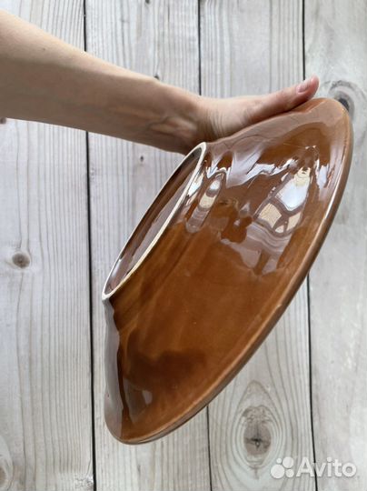 Блюдо Конаково тарелка Зик раритет ретро СССР