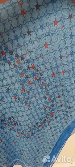 Шарф палантин gucci шёлк