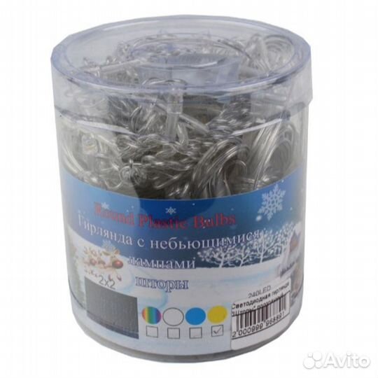 Гирлянда шторы оптом новогодние товары партия 42