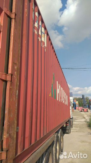 Морской контейнер 40 футов бу hdmu6829388