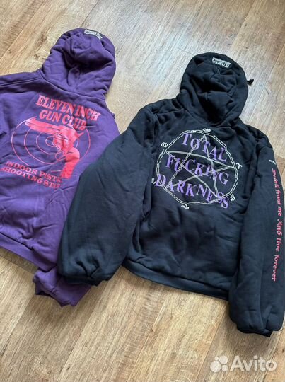 Двусторонний бомбер Vetements TFD 11 Inch Gun Club купить в