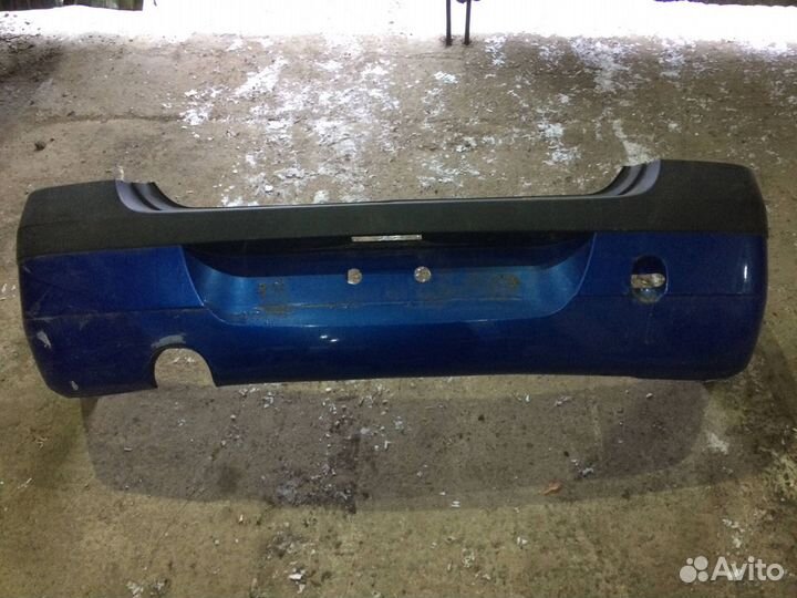 Бампер задний Renault Logan
