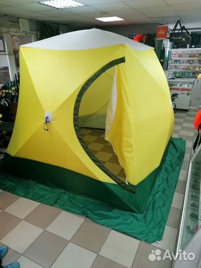 Палатка куб-3 стэк трехслойная 2.2м*2.2м